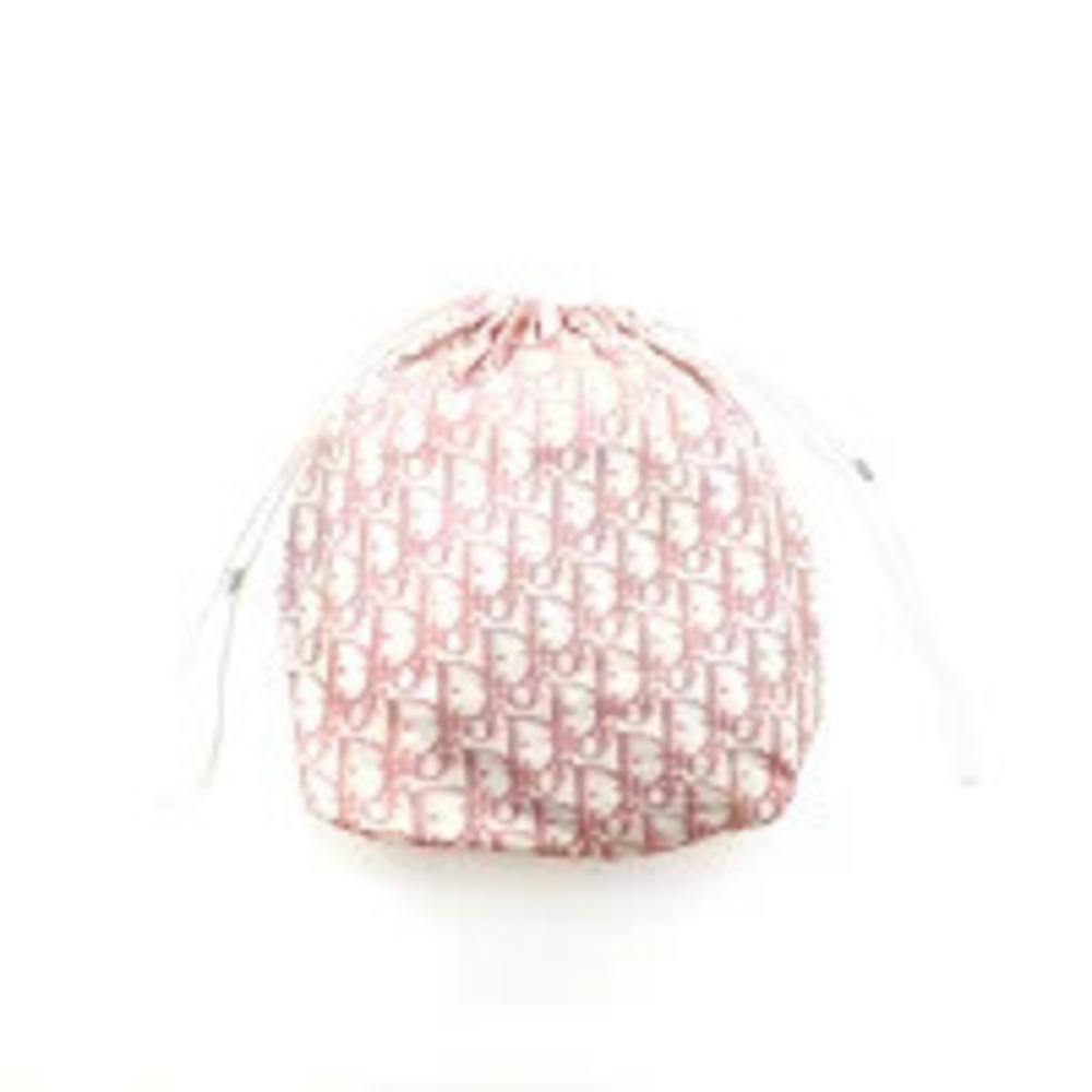 Christian Dior Trotter Pouch Clutch Pink